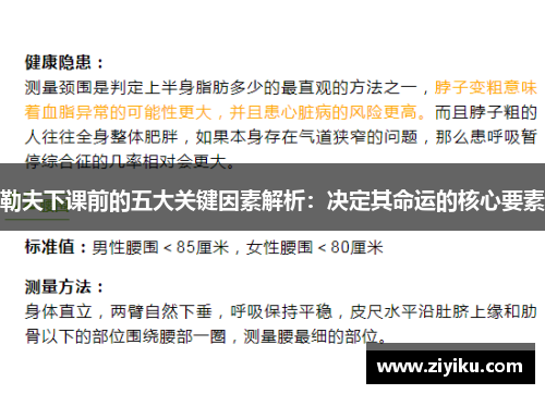 勒夫下课前的五大关键因素解析:决定其命运的核心要素 勒夫下课前的五大关键因素解析:决定其命运的核心要素